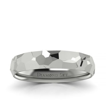 Nowa klasyka - Obrączka ślubna z platyny, próba 950, 4,2mm