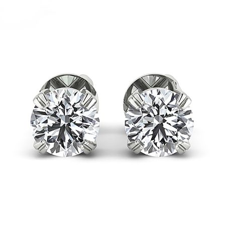 Kropla Światła - Kolczyki Diamond Sky z białego złota z brylantami