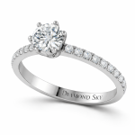 Pierscionek-zareczynowy-wykonany-z-białego-złota-z-diamentem-040-ct-Lsniaca-linia